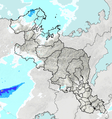 XRAIN雨量マップ