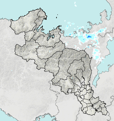 XRAIN雨量マップ