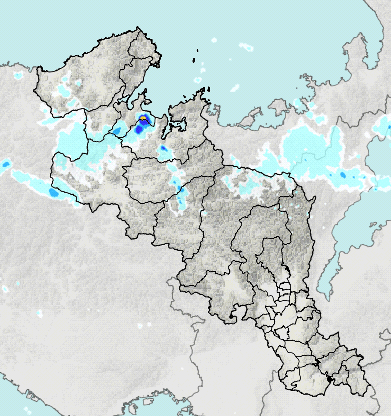 XRAIN雨量マップ