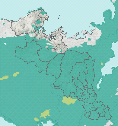 土壌雨量指数マップ