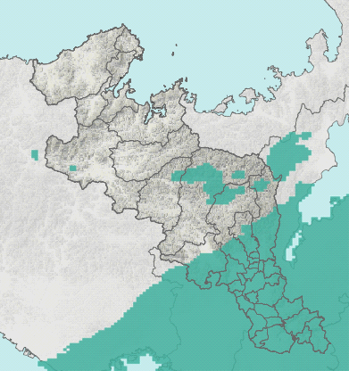 土壌雨量指数マップ