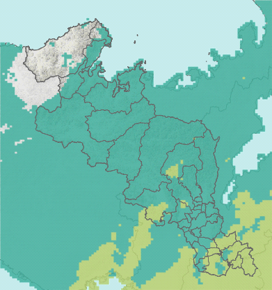 土壌雨量指数マップ