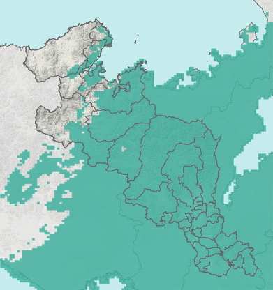 土壌雨量指数マップ